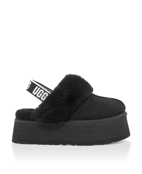 Ugg Funkette Suede Platform Black