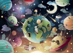 Puzzle Planet Playground 100p