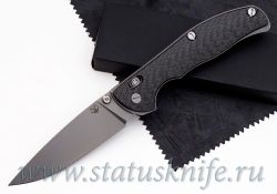 Нож Широгоров Табарган 100NS S35VN CF 3D карбонфотография - 1