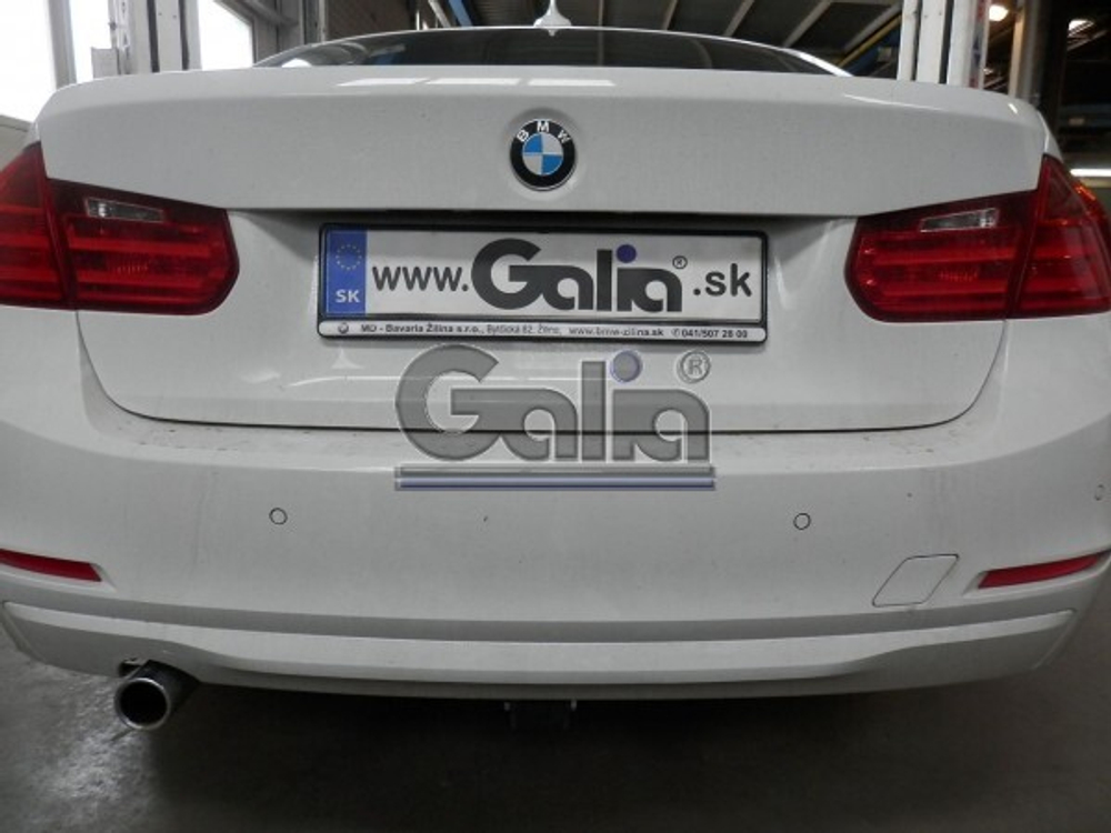 Фаркоп оцинкованный Galia B021A для BMW BMW 3-Series 2011- седан/универсал, BMW 1-Series 2011-, (паспорт и сертификат в комплекте)(без электрики)