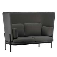 Stato Диван двухместный  с высокой спинкой STA-02 Verona 66/Металл Черный 1820*900*1200