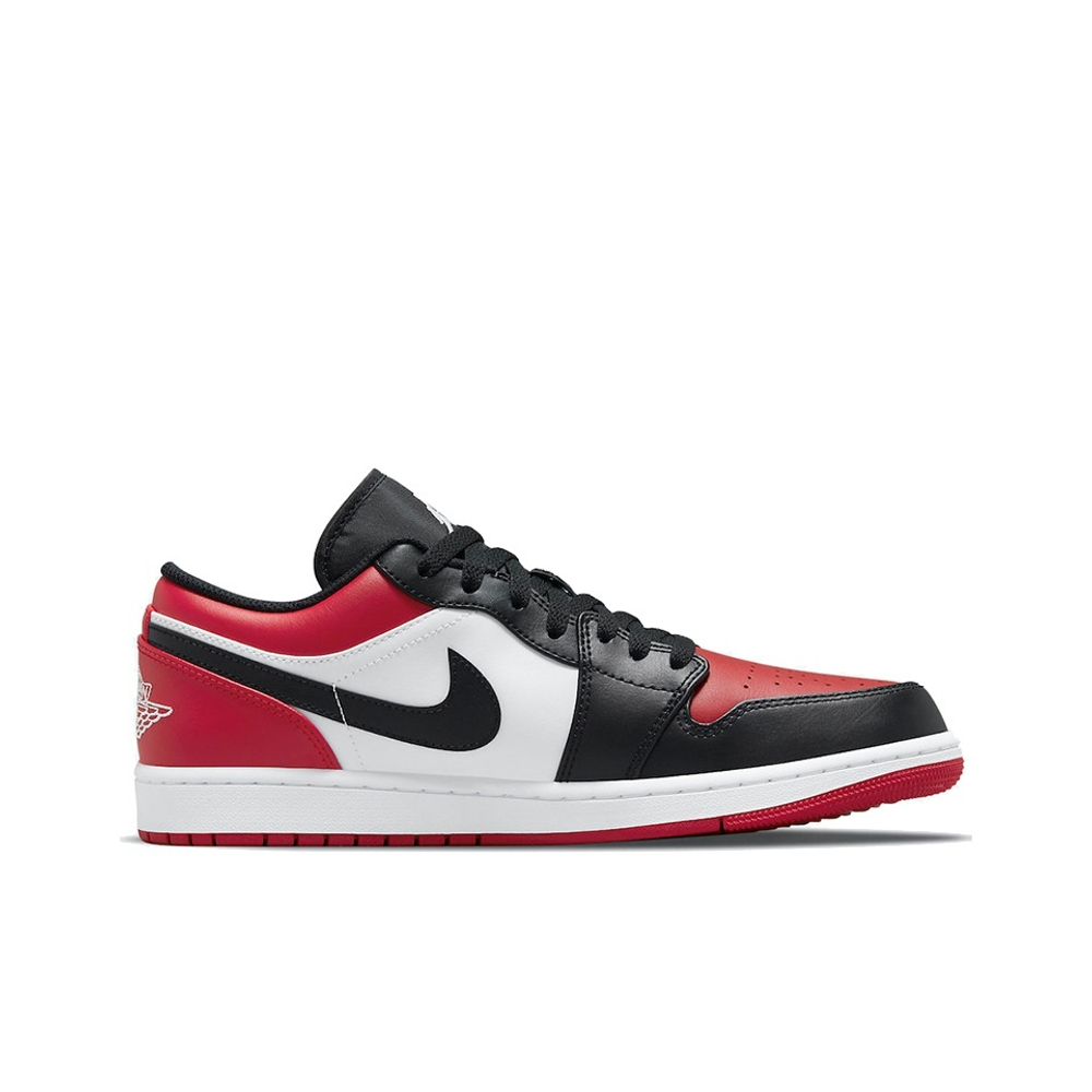Кроссовки Air Jordan 1 Low Bred Toe