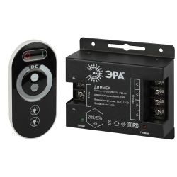 Диммер для светодиодной ленты ЭРА Dimmer-12/24V-288/576-IP20-RF с радио пультом