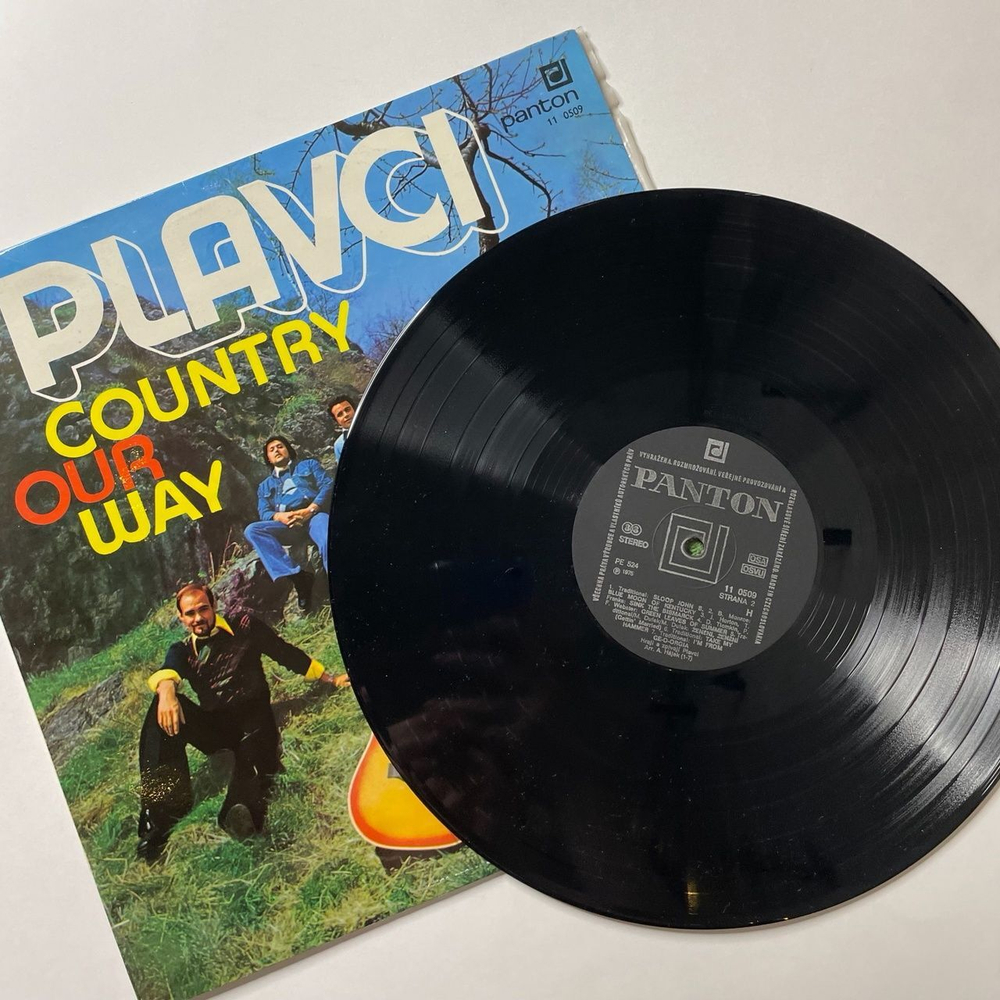 Винтажная виниловая пластинка LP Rangers Plavci Country Our Way (Чехословакия 1976)