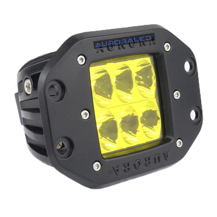 Фара Aurora 2" водительского желтого света врезная ALO-E-T-2-D1J