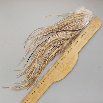 Половинка седла петуха Whiting, цвет Light Tan Dun (##16-14)