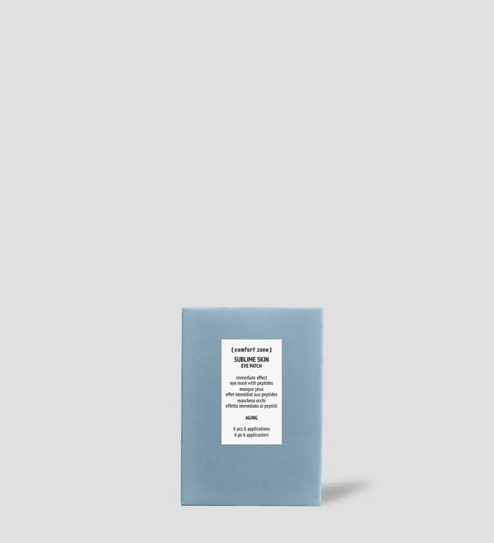 COMFORT ZONE SUBLIME SKIN  EYE PATCH омолаживающая лифтинг пэтч-маска для глаз 6 шт