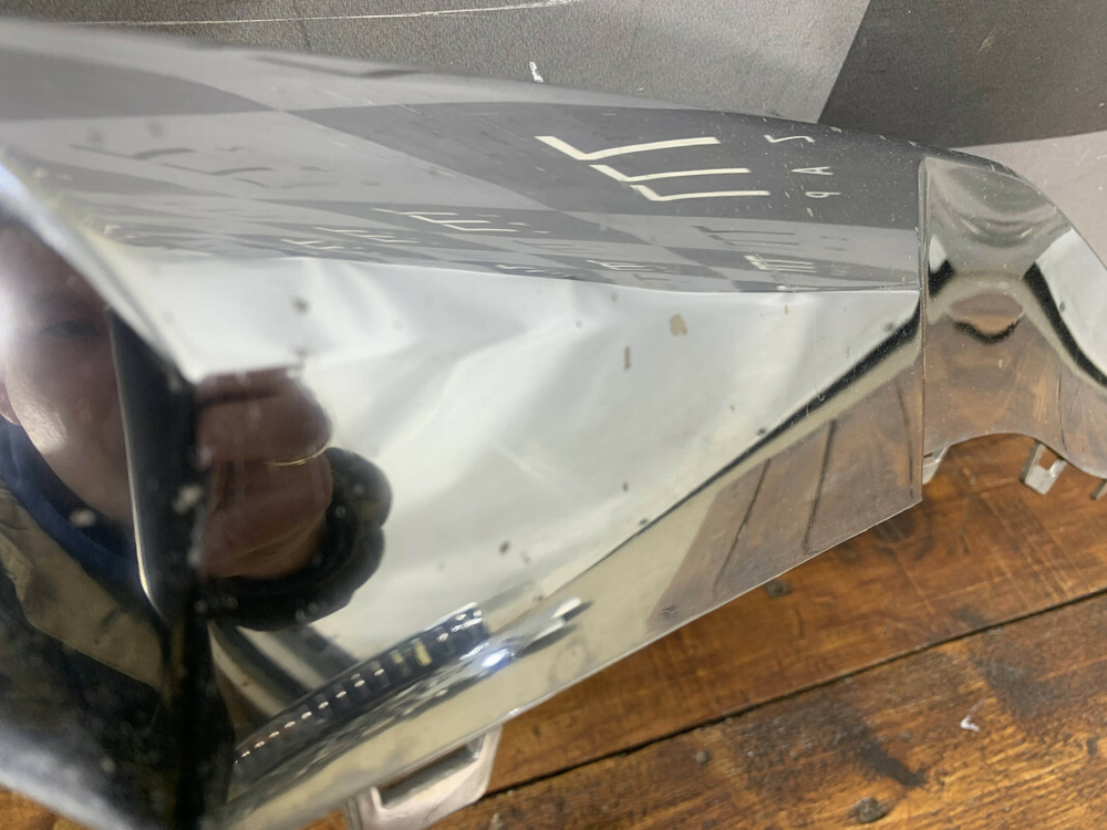 Накладка заднего бампера Mercedes ML GLE (W166) 15-18 Б/У Оригинал A1668857622