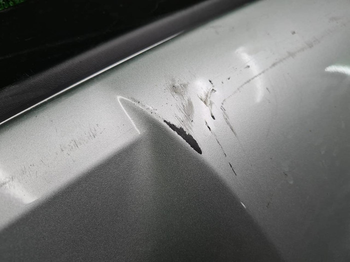 Юбка заднего бампера Infiniti QX50 2 (2017-н.в.)