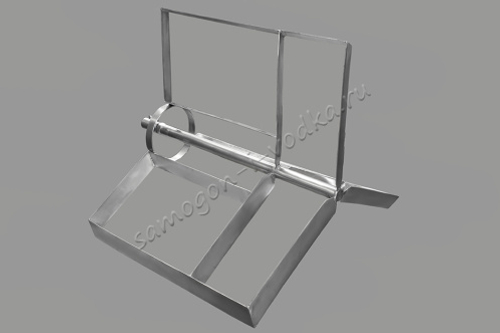 Лопасти рамные для мешалки вставки-вкладыша куба 100 литров D530