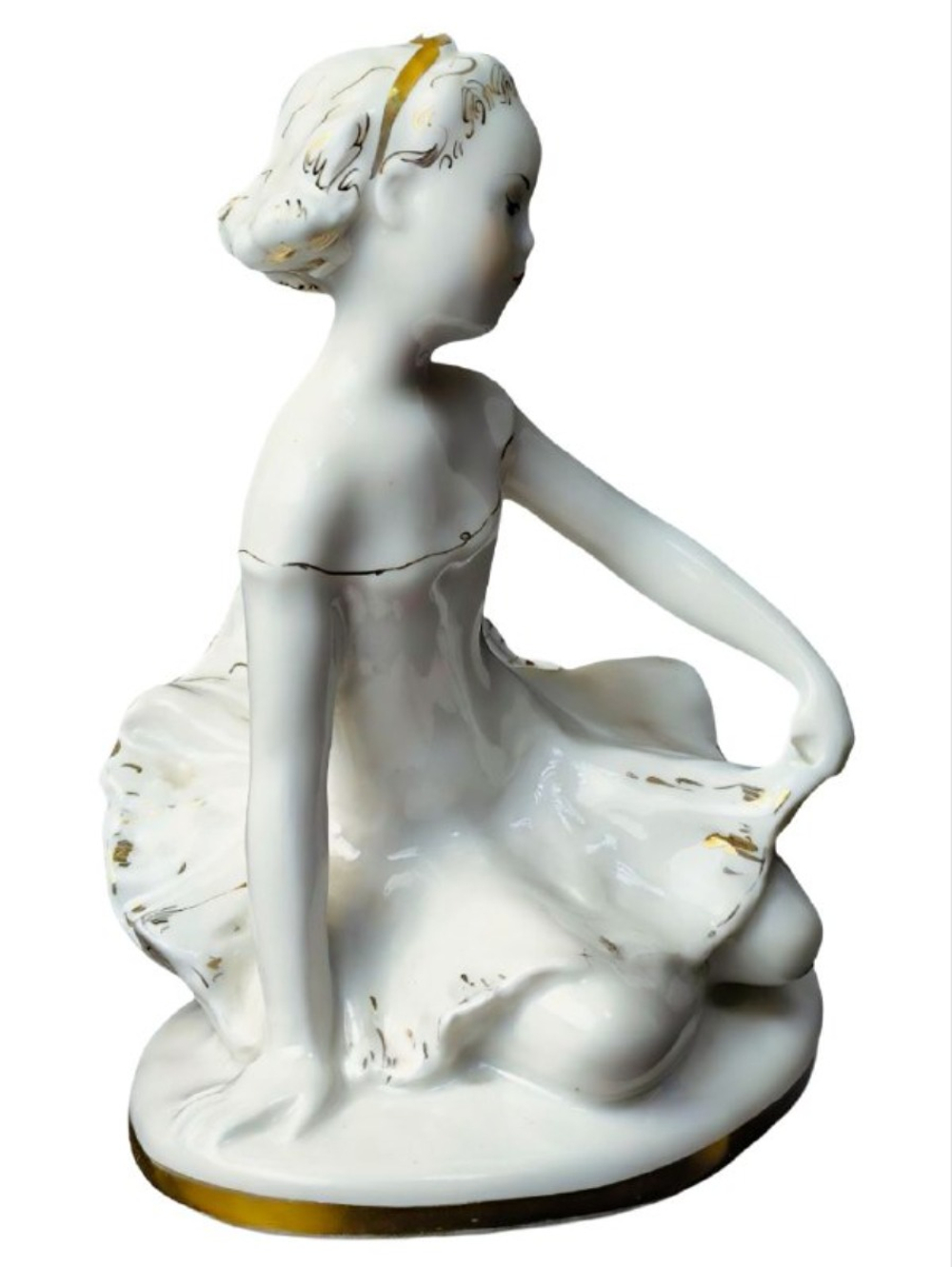 Фарфоровая статуэтка "Юная Балерина -  Машенька" ЛФЗ