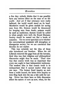 Heretics | Гилберт Честертон