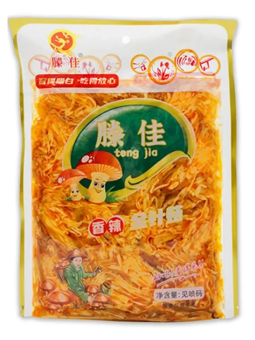 Опенок зимний Энокитаке с приправами 250г * 3шт