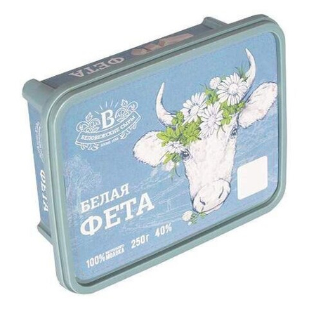 Сыр Белая Фета 40% 250 г.
