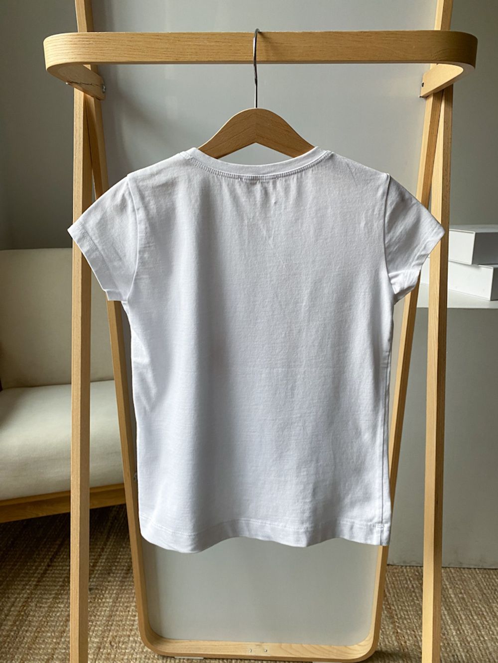 Хлопковая футболка Monnalisa, 128