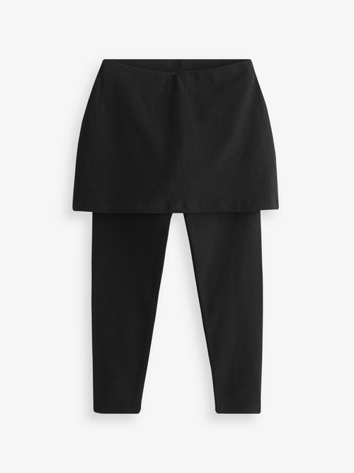 Легинсы с юбкой для девочки Next T54-116, Черный