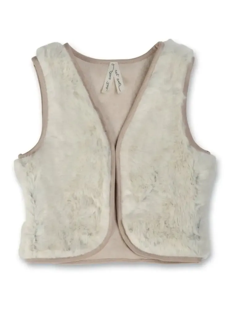 Жилет из искусственного меха Eat Ants by Sanetta