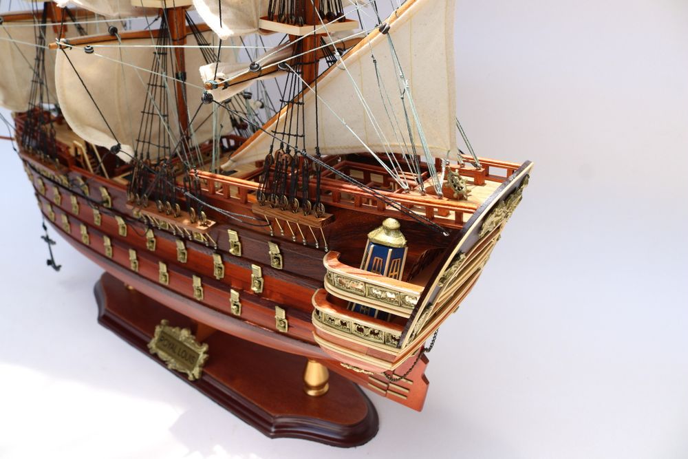 Van Der Heijden Модель парусника Royal Louis, Франция