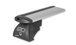 Багажник на интегрированные рейлинги с замком, 135 см, крыло