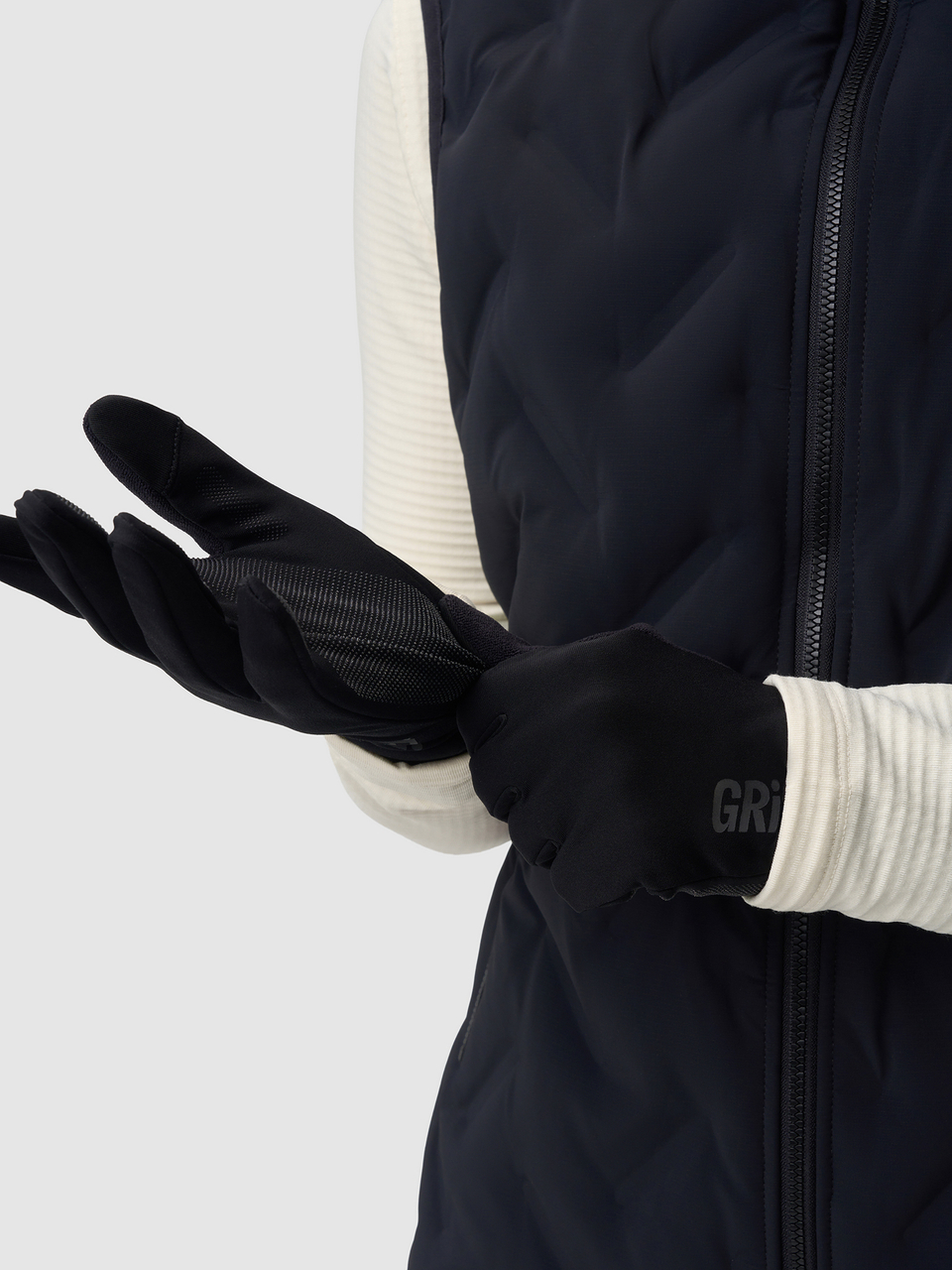 Перчатки унисекс Винд черные