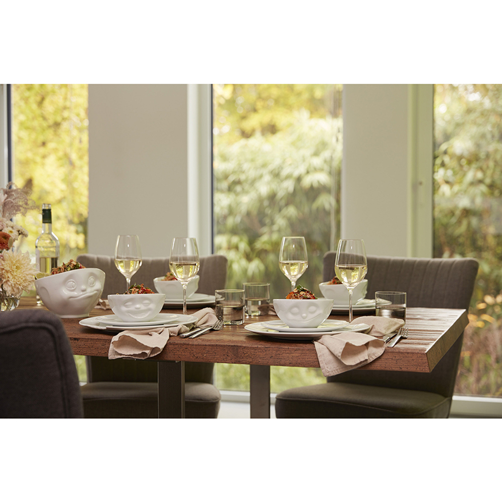 Чаша laughing, 350 мл, белая