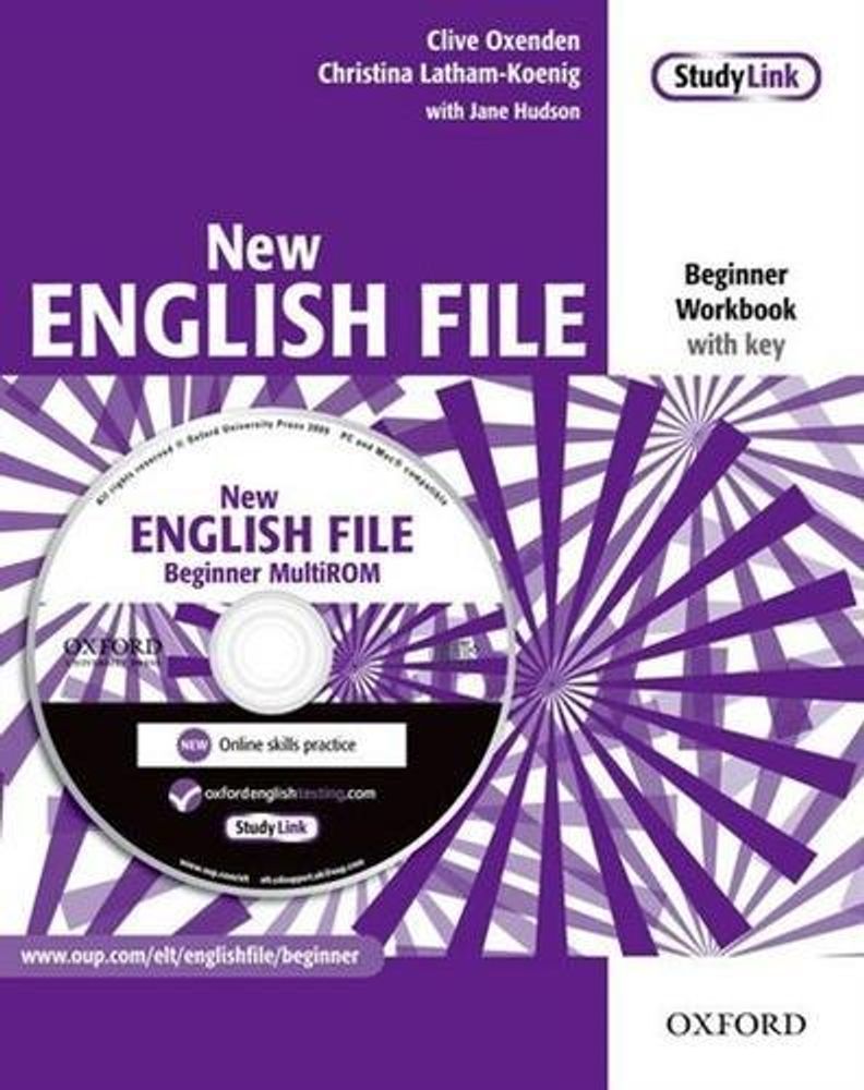 ENGLISH FILE BEGIN  WB W/A &amp; MULTIROM PK