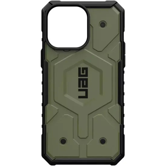 Чехол с поддержкой MAGSAFE Uag Pathfinder для iPhone 14 Pro Max 6.7", цвет оливковый (Olive)