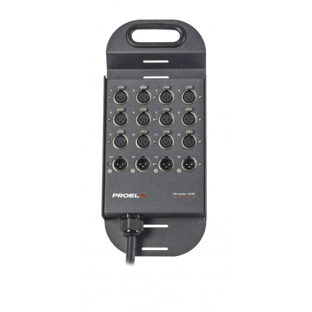 PROEL TN1204LU30 - мультикор, 12 вх., 4 вых., 30м