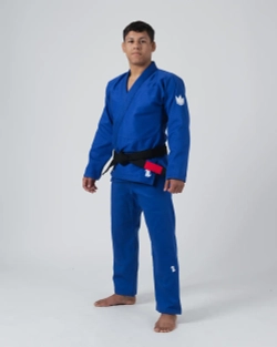 Кимоно KINGZ The One V2 IBJJF синее