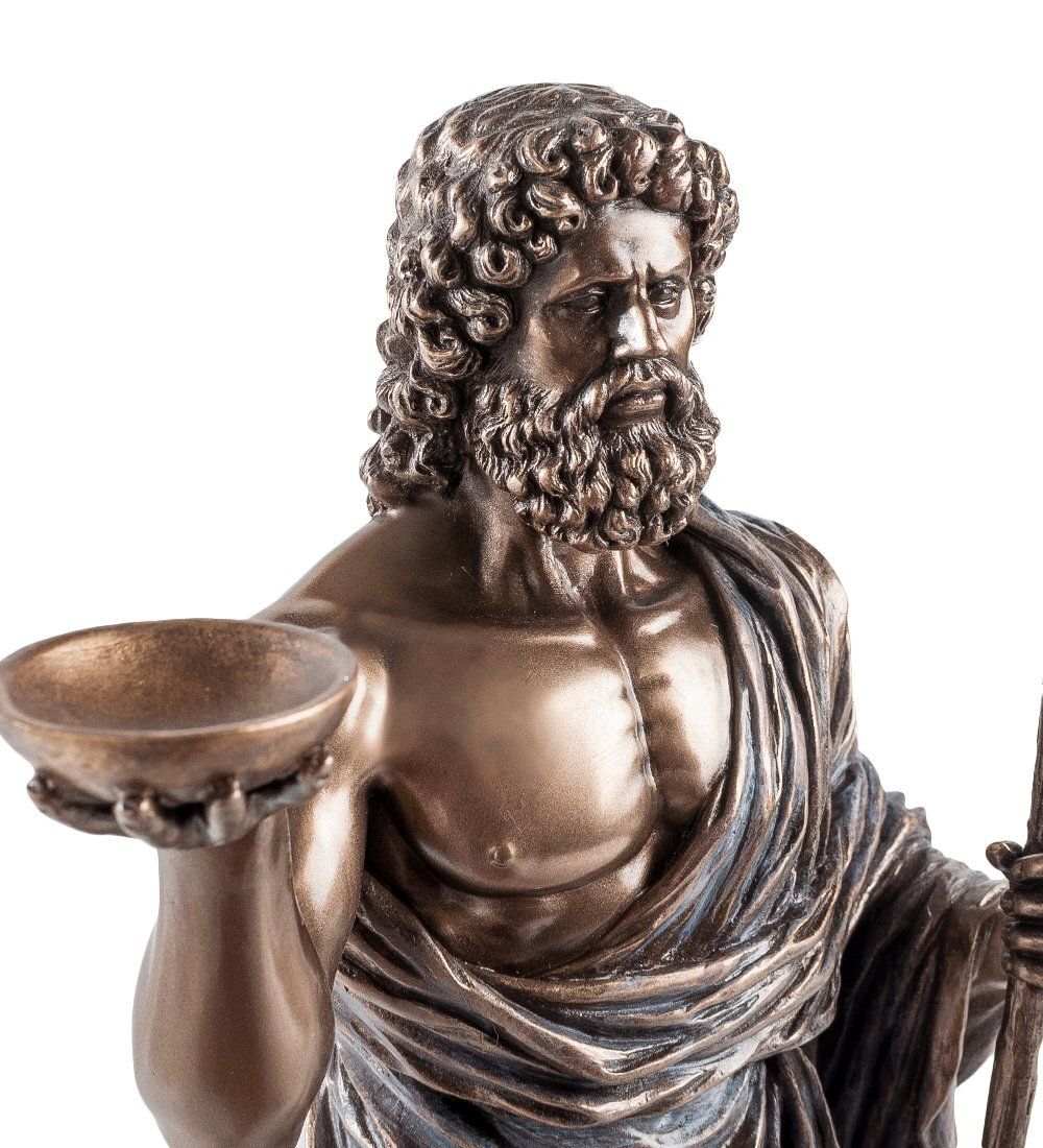 Veronese WS-558 Статуэтка «Асклепий - бог медицины и врачевания»