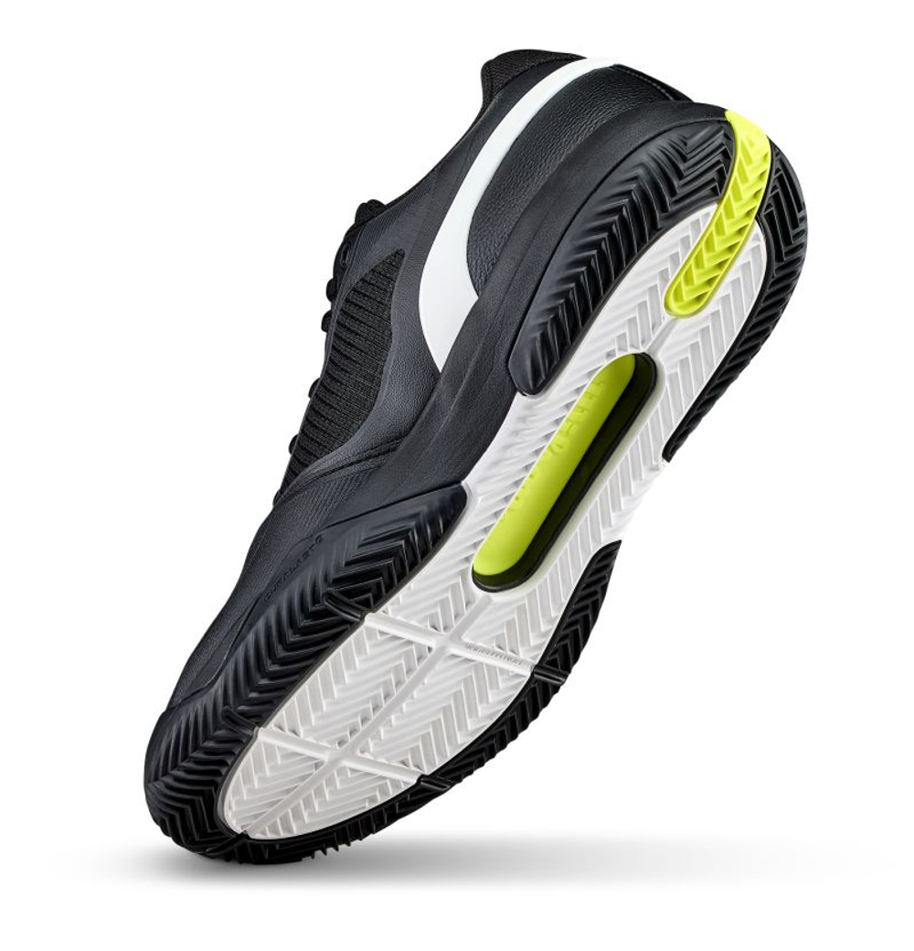 Мужские теннисные кроссовки Wilson Rush Pro 5 Clay - black/white/stormy weather