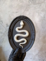 Барельеф на стену из гипса Змея