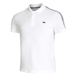 Мужское теннисное поло Lacoste Core Graphics Polo Men - White