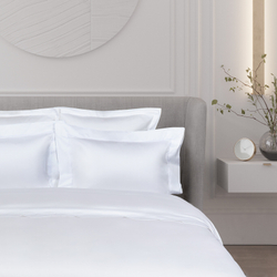 Постельное белье cемейное Сlaire Batiste Frau Smeraldo белое