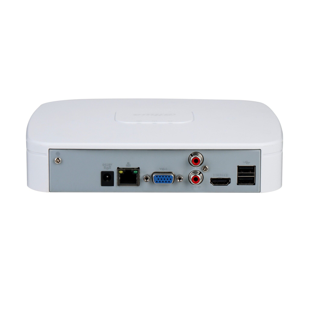 Видеорегистратор для видеонаблюдения DAHUA DHI-NVR4116-4KS3 16-канальный IP-видеорегистратор 4К и Smart H.265+, входящий поток до 80Мбит/с, 1 SATA III до 6Тбайт