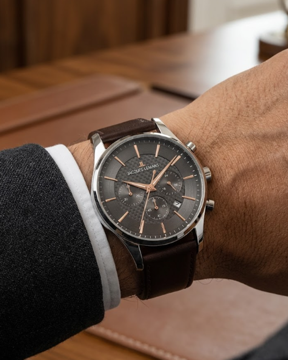 Jacques Lemans London Cronografo uomo 1-2228D