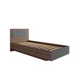 МС Роза Кровать 900 Орех Франклин/Графит скин