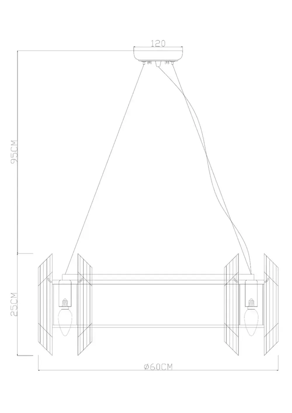 Подвесная люстра Arte Lamp