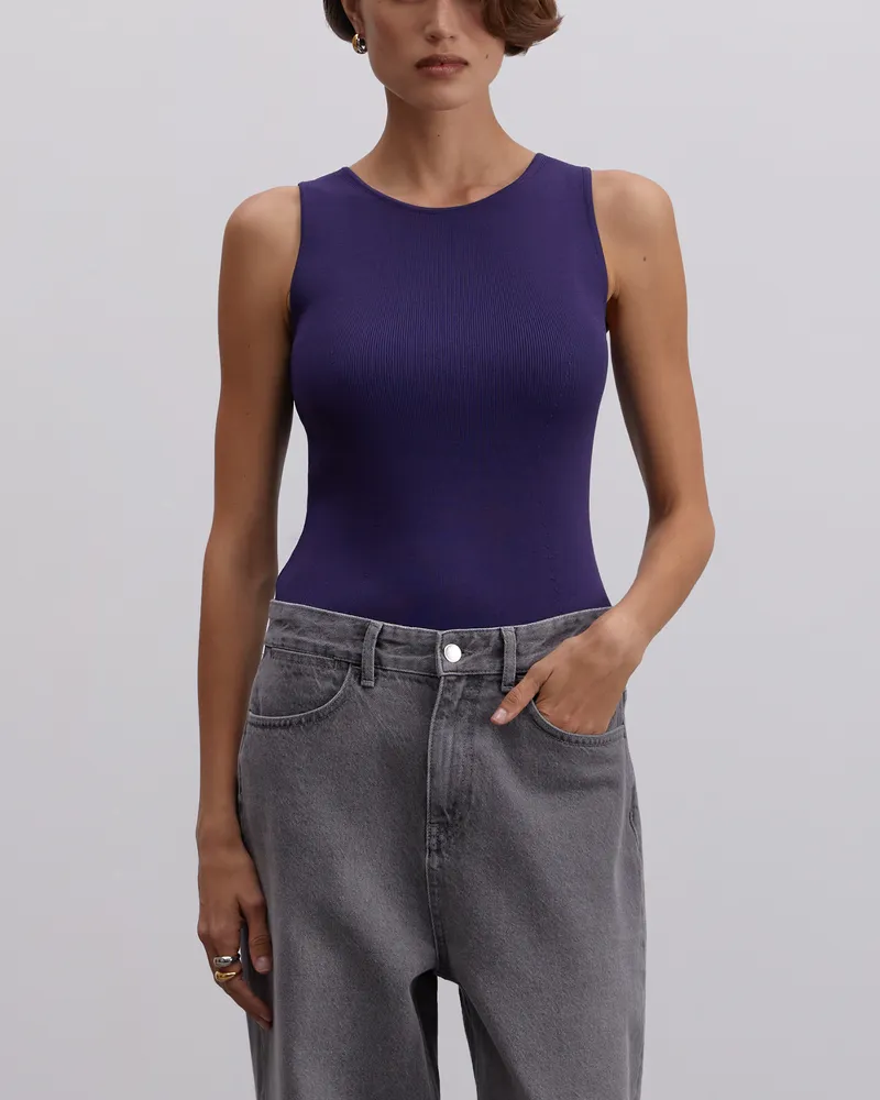 Серые джинсы-багги