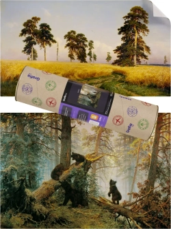 Картины-наклейки на стену для декора интерьерные №500