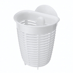 Держатель подвесной на присосе helper, 90х82х105 мм (белый)