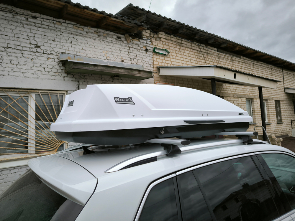 Автобокс Way-box Gulliver 520 на крышу Volkswagen Tiguan