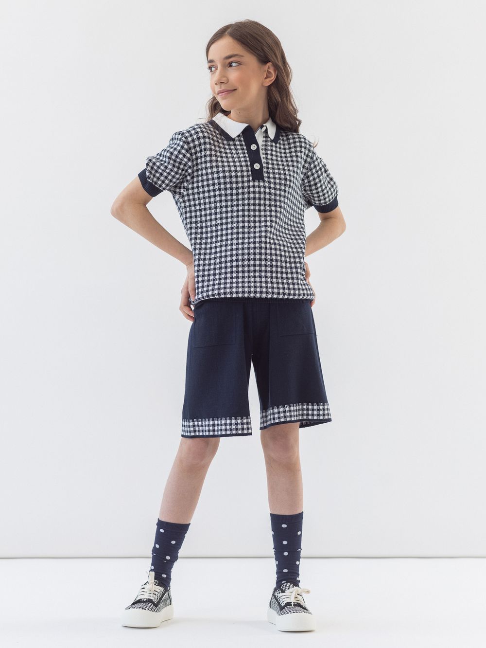 Джемпер поло для девочки