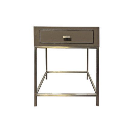 Прикроватный столик "Графит" квадратный