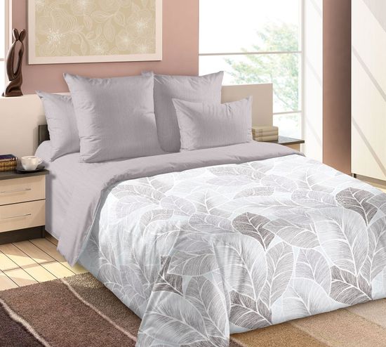 Евро комплект постельного белья Элли сатин