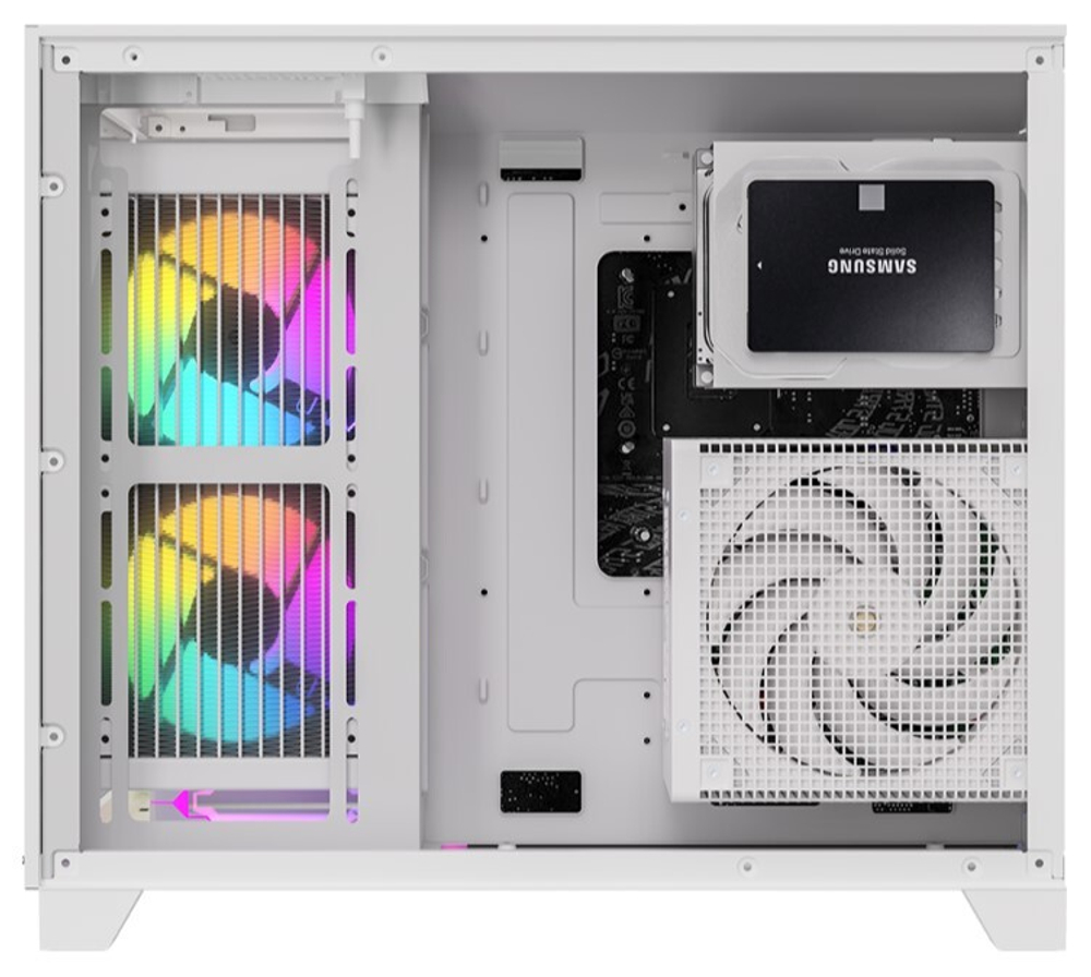 Корпус mATX Formula V CRYSTAL Z9MLFLOE