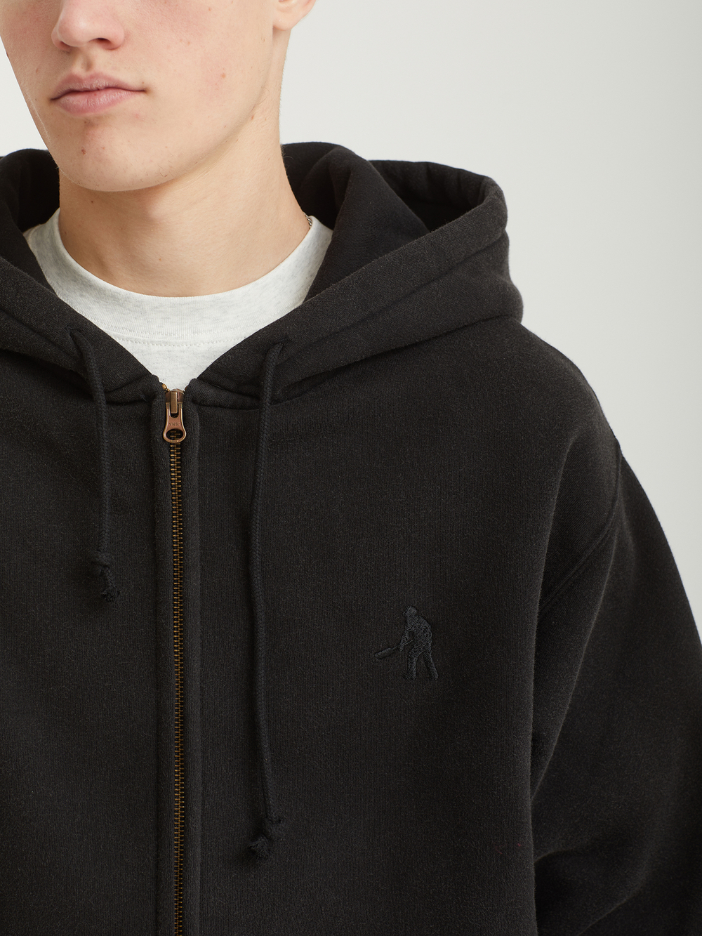 Мужская Толстовка Solid Workers Zip R46