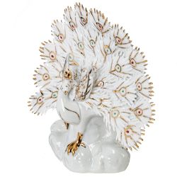 GAEM Фигурка декоративная "Павлин", L14,5 W6 H8,5 см