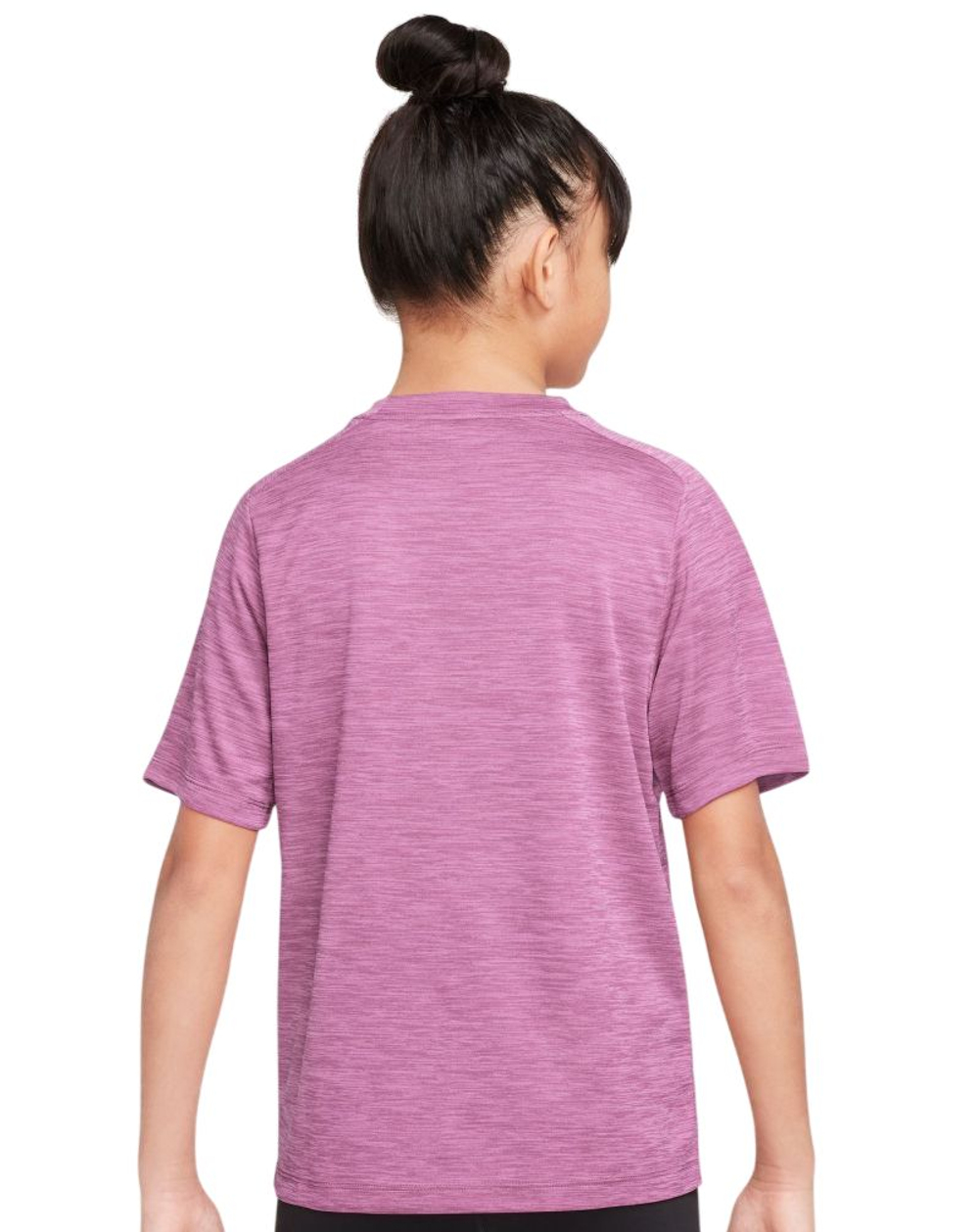 Детская теннисная футболка Nike Boys Multi Dri-FIT Short-Sleeve - light magenta/pure/white