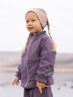 Флисовая куртка на молнии Mjölk Mauve Brown